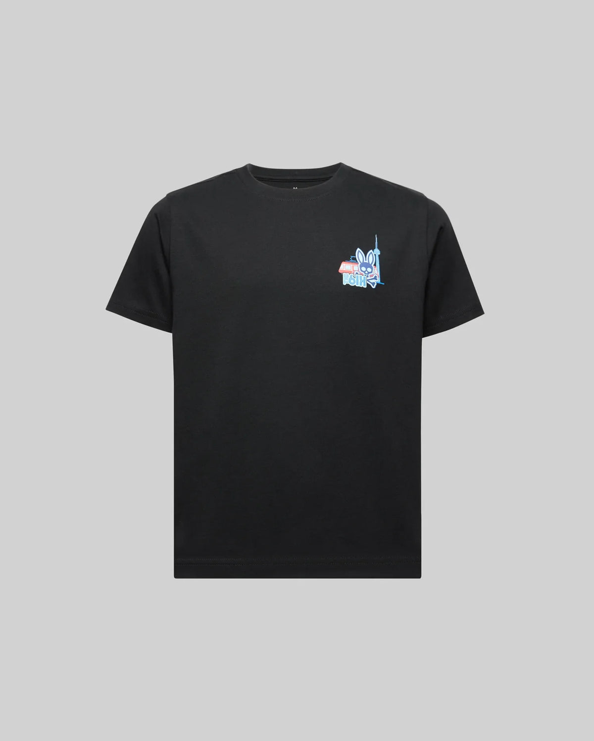 Kids Black Toronto Tee | Psycho Bunny