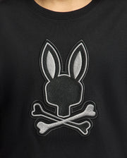 Kids | Kids' New Castle Embroidered Graphic Tee by Psycho Bunny, featuring a bold embroidered logo on soft cotton for a stylish and comfortable fit.