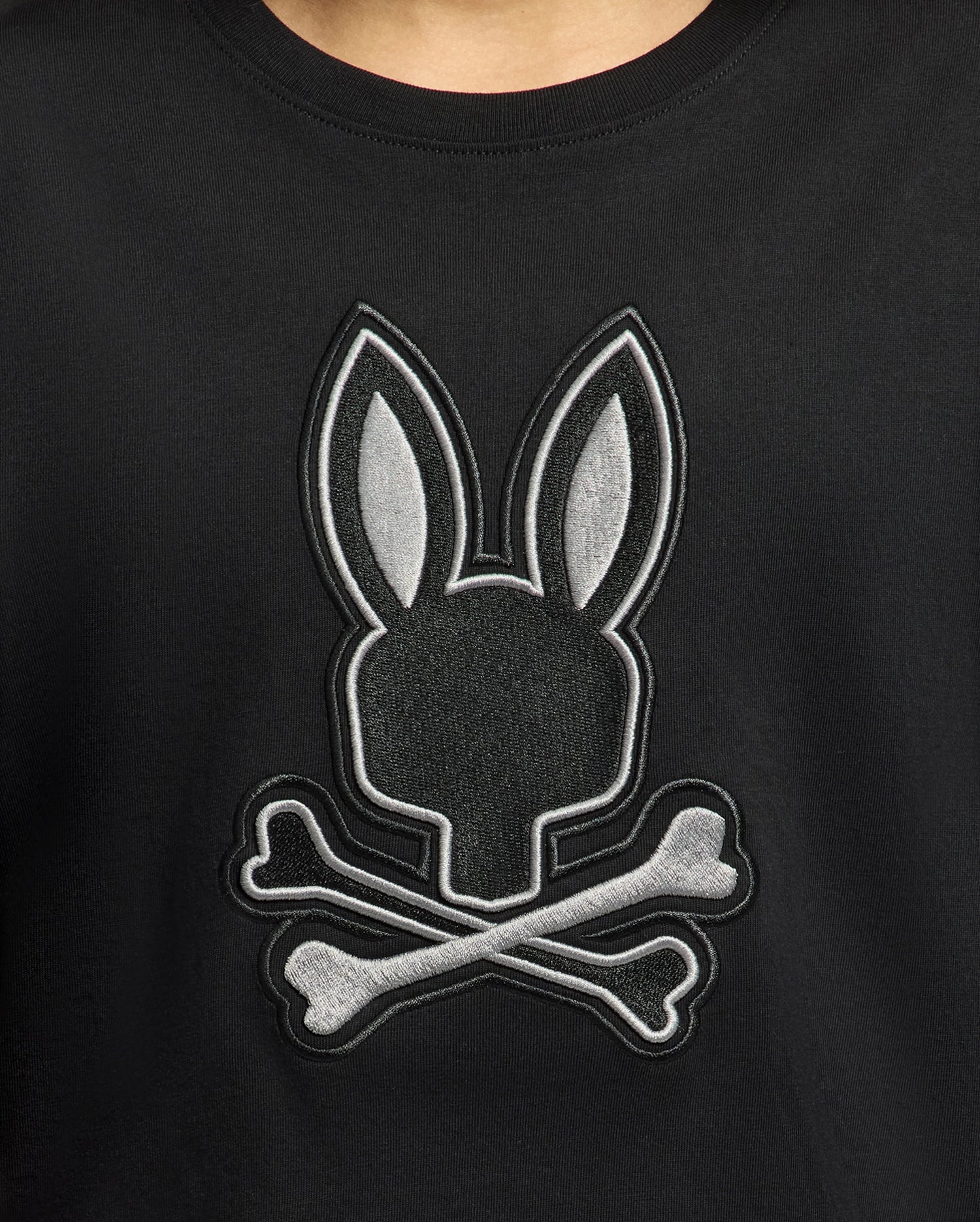 Kids | Kids' New Castle Embroidered Graphic Tee by Psycho Bunny, featuring a bold embroidered logo on soft cotton for a stylish and comfortable fit.