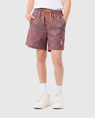 KIDS SHELDON ALL OVER PRINT SWIM TRUNK - B0W588C200