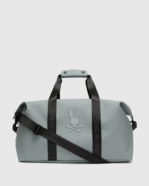 Mens Grey Duffle Bag | Psycho Bunny