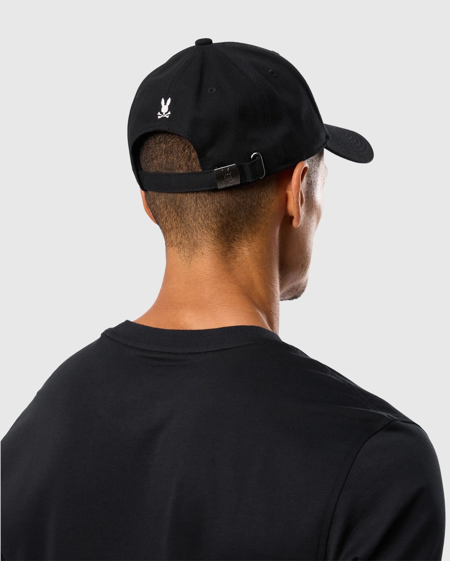 Baseball cap with strap cheap