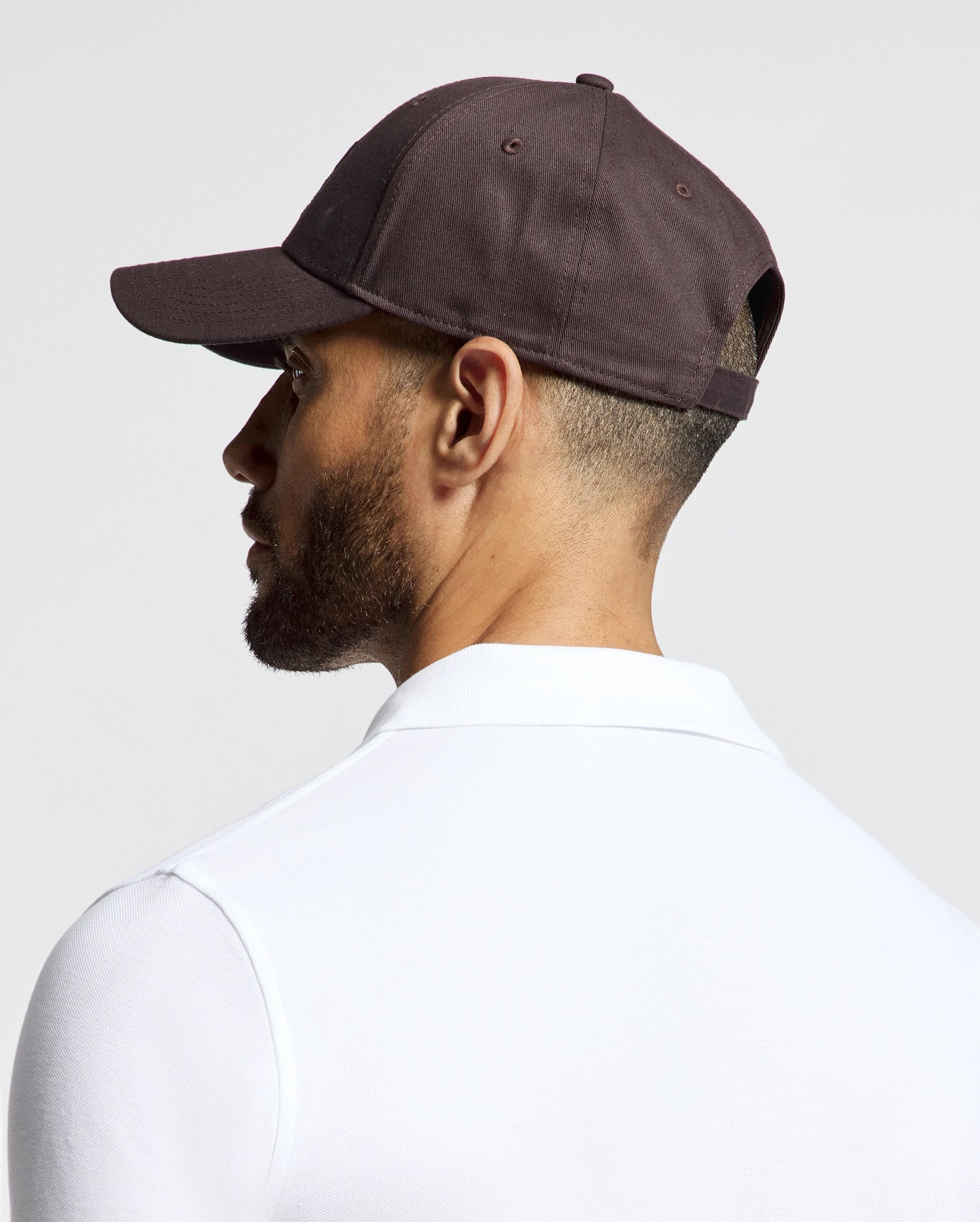 MENS BROWN CLASSIC BASEBALL CAP PSYCHO BUNNY