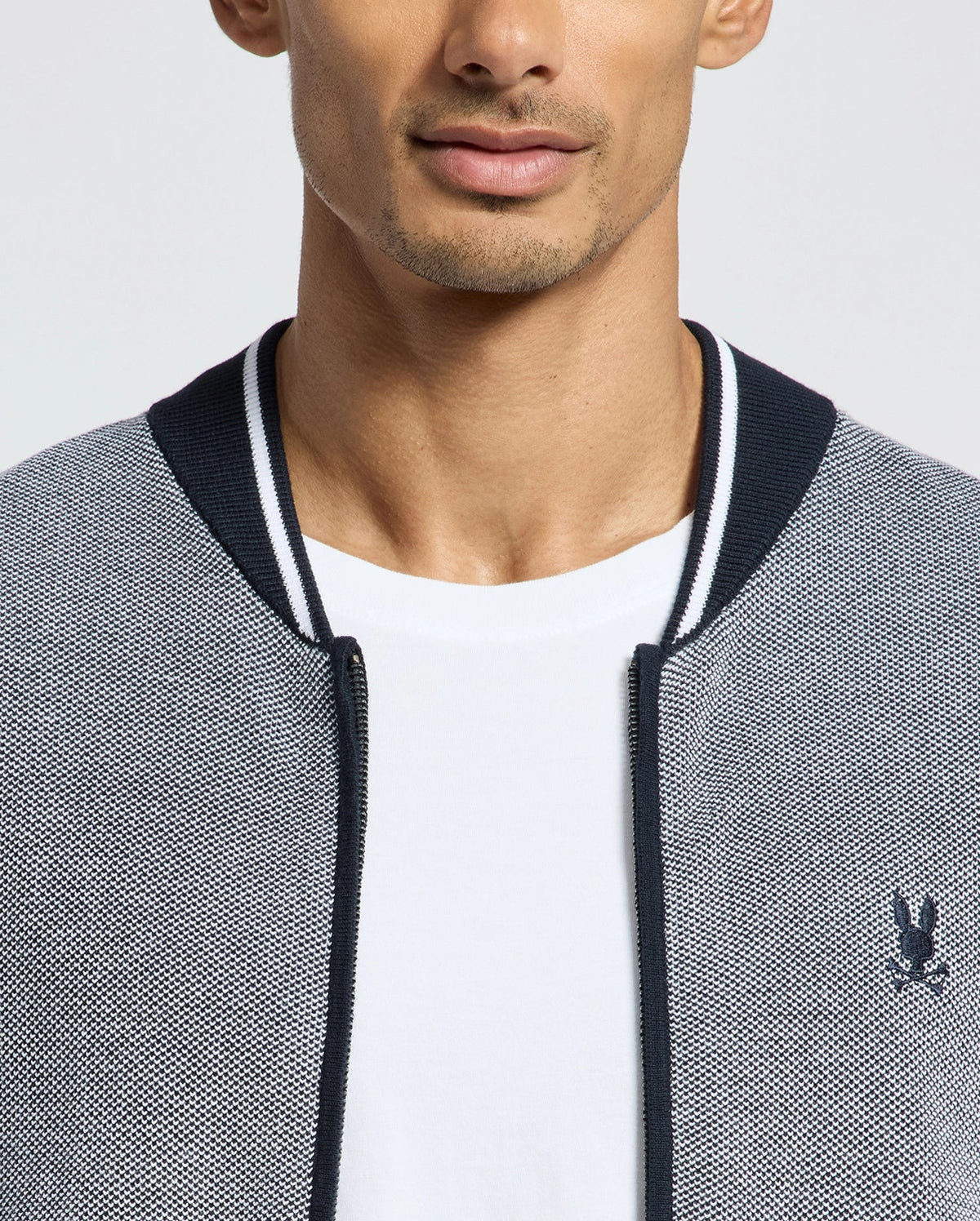 MENS HECTOR KNIT BOMBER - B6E577F200