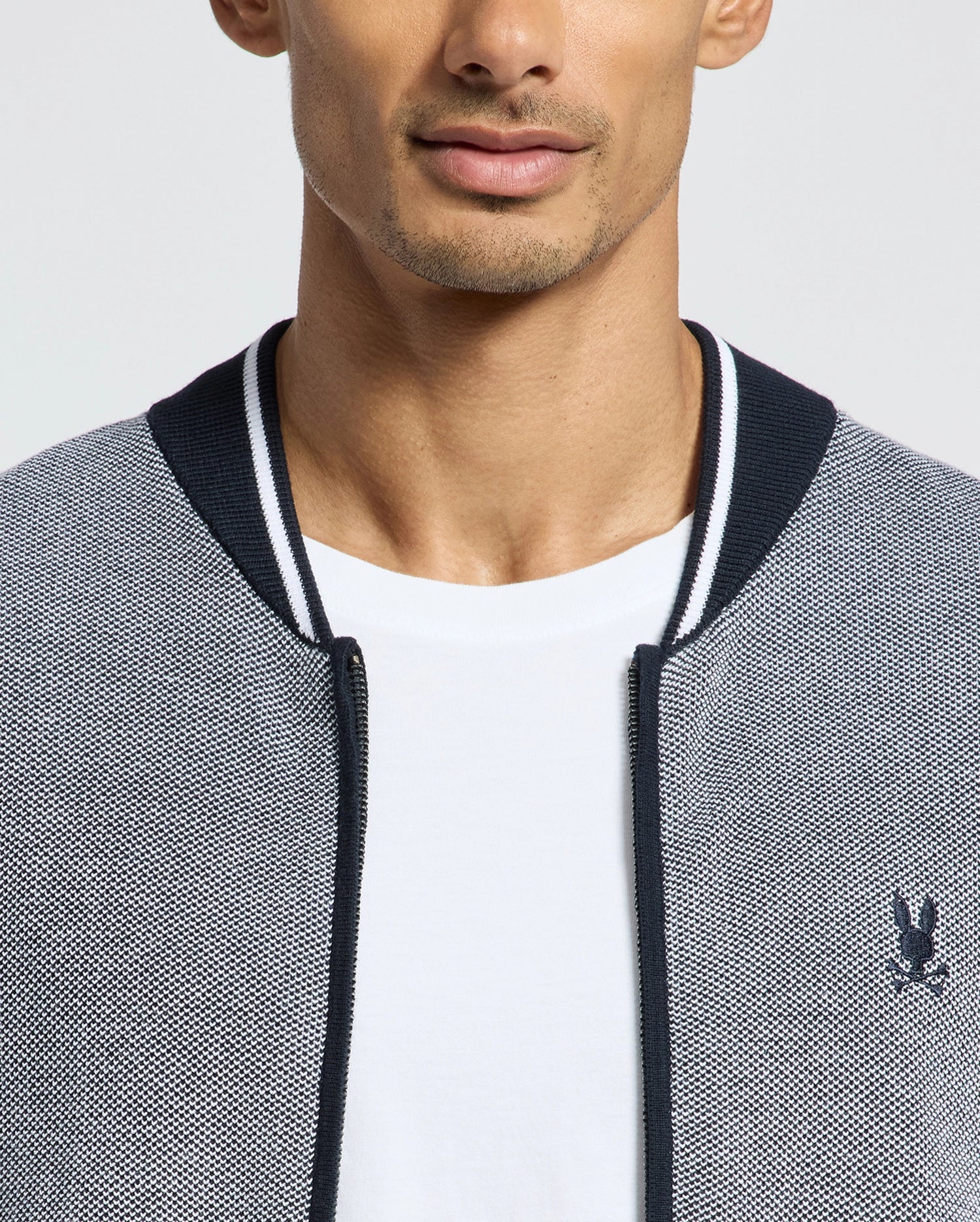 MENS HECTOR KNIT BOMBER - B6E577F200