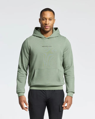 MENS NORA CLASSIC FRENCH TERRY WORDMARK HOODIE - B6H434F200