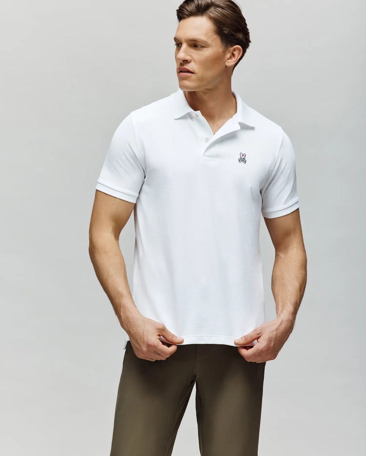 MENS CLASSIC PIQUE POLO SHIRT - B6K001ARPC