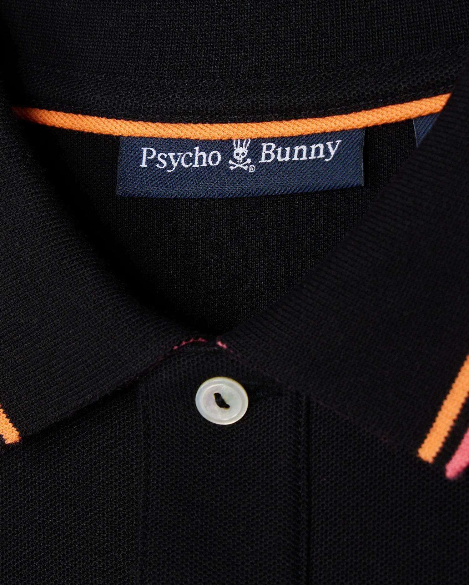 MENS Black GRANBURY PIQUE POLO PSYCHO BUNNY 001 Black XS