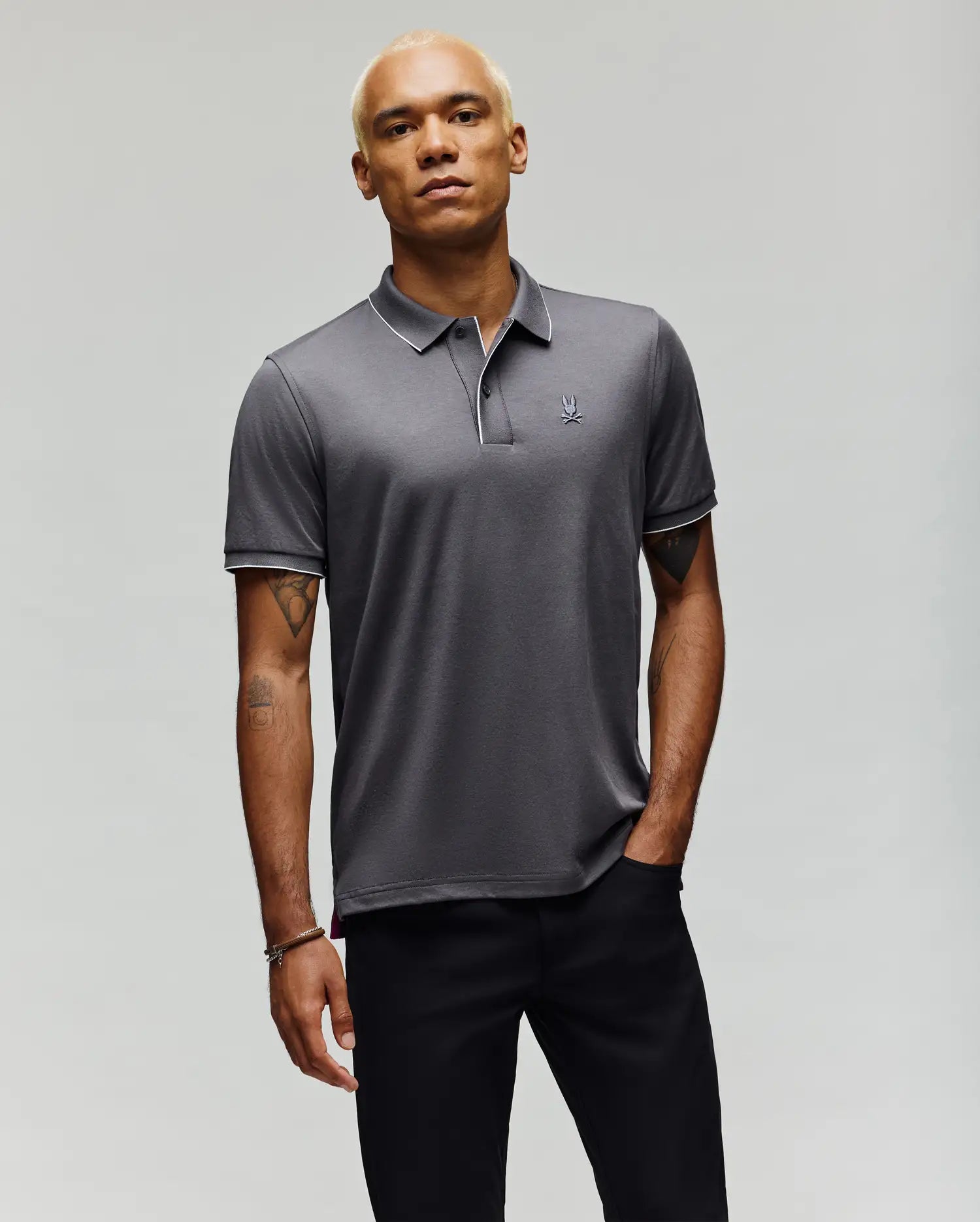 MENS BRYCE PERFORMANCE PIQUE POLO SHIRT - B6K486F200