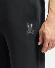 MENS NEW CASTLE EMBROIDERED FRENCH TERRY SWEATPANT - B6P560F200