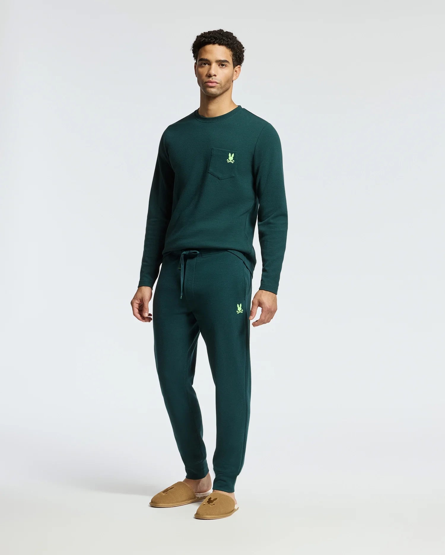 Men's waffle knit lounge pants hotsell