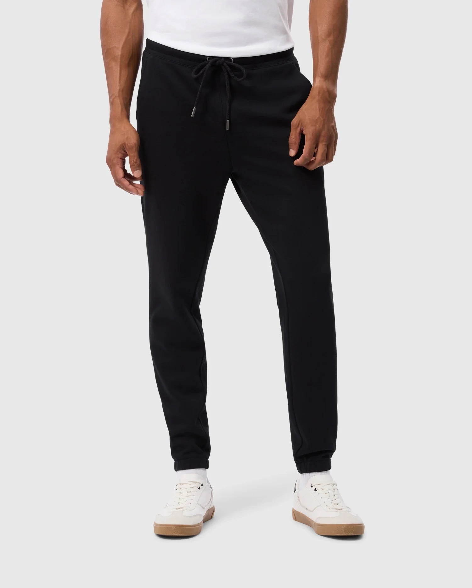 Jogger pants with sneakers sale