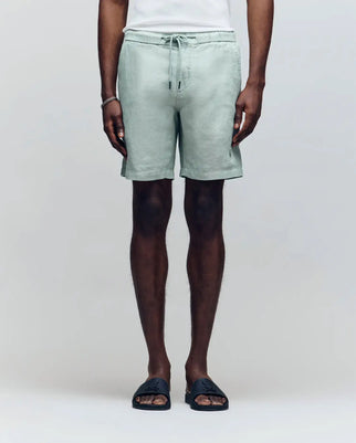 MENS WINDCREST LINEN BLEND DRAWSTRING SHORT - B6R474C200