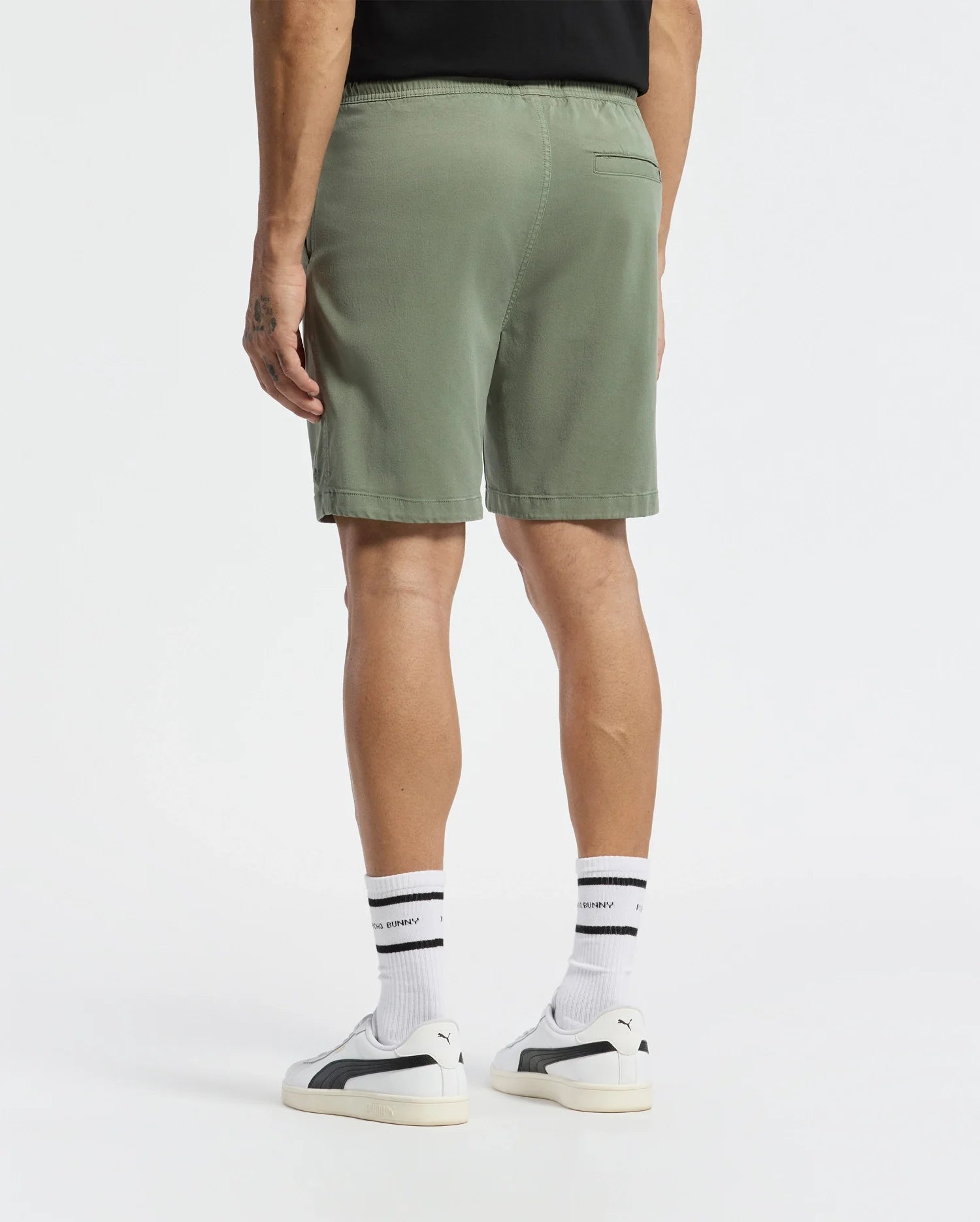 MENS WILLIS STRETCH TENCEL SHORT - B6R584F200 – Psycho Bunny