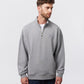 MENS YORKVILLE RELAXED FIT FLEECE HALF ZIP POPOVER - B6S454Z1FT