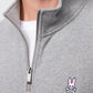 MENS YORKVILLE RELAXED FIT FLEECE HALF ZIP POPOVER - B6S454Z1FT