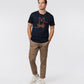 MENS CHESTER EMBROIDERED GRAPHIC TEE - B6U301Z1PC