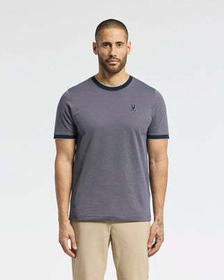 MENS MACKAY JACQUARD FASHION TEE - B6U576F200