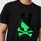 MENS LOS ANGELES GRADIENT FLOCKING GRAPHIC TEE - B6U817Z1PC