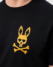 Close up front view of the mens pima cotton Las Vegas City Tee