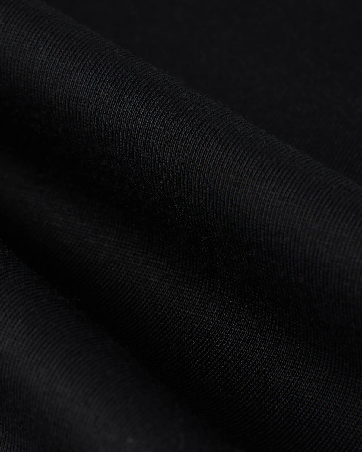 Fabric detail of the mens pima cotton las vegas city tee