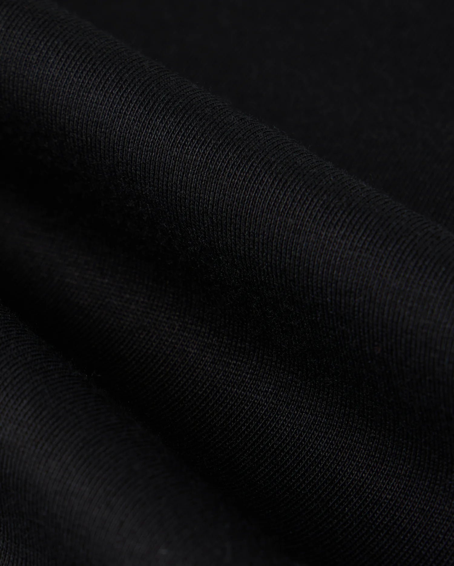 Fabric detail of the mens pima cotton las vegas city tee