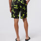 MENS PLANO CAMO PRINT LONG SWIM TRUNK - B6W376Z1PO