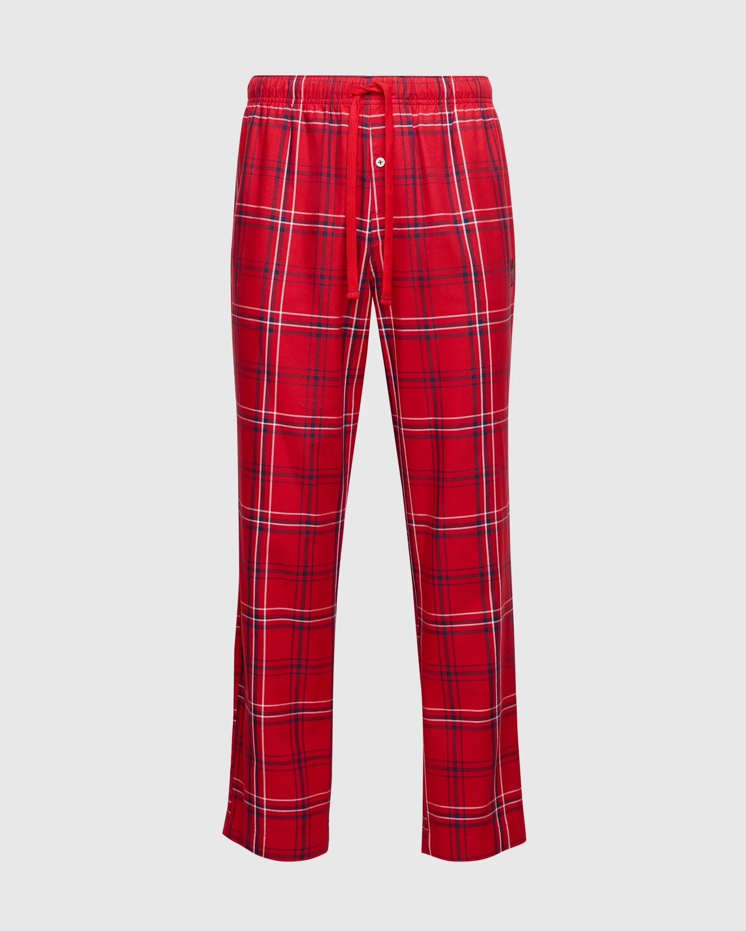 Men s Val Flannel Pajama Set 621 BRILLIANT RED 2 XXL