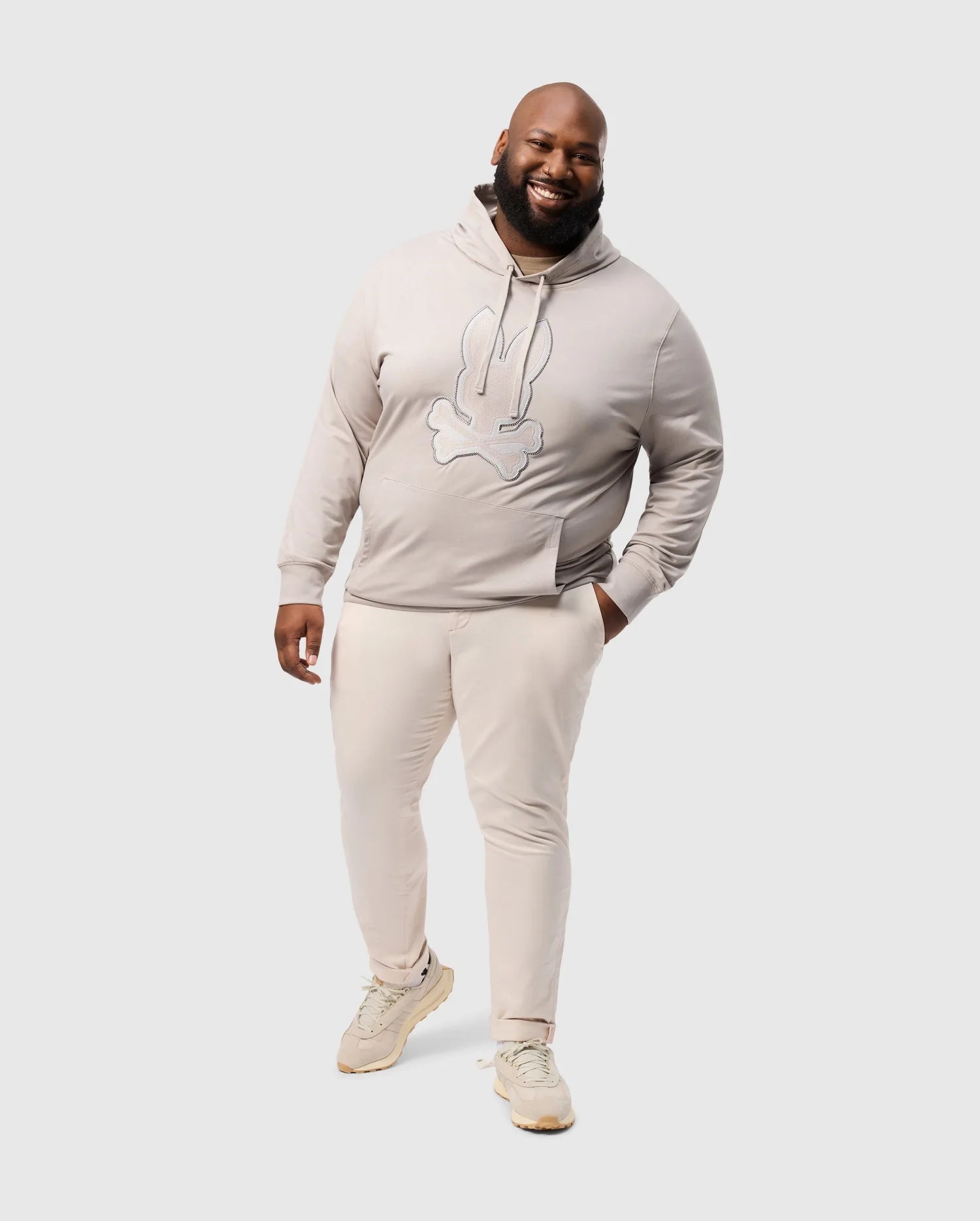BIG AND TALL WALTER LIGHTWEIGHT HOODIE B9H476D200