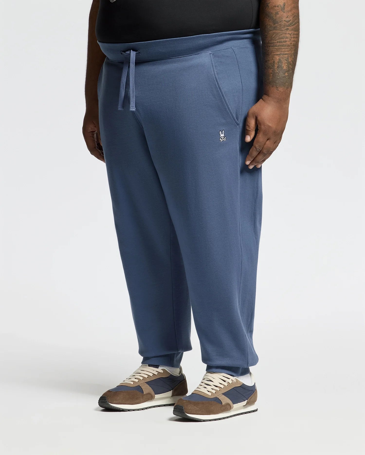 PANTALON EN MOLLETON ESSENTIEL LEVY TAILLE GRAND ET COSTAUD