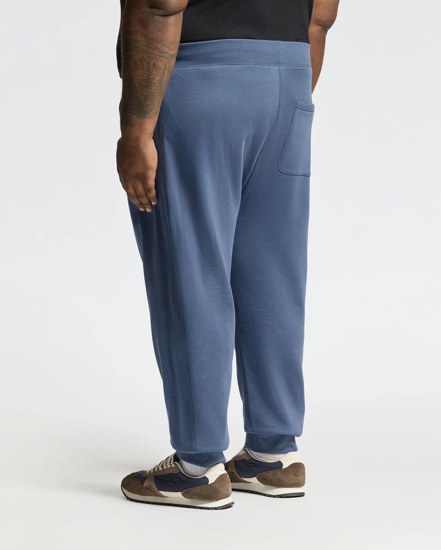 PANTALON EN MOLLETON ESSENTIEL LEVY TAILLE GRAND ET COSTAUD