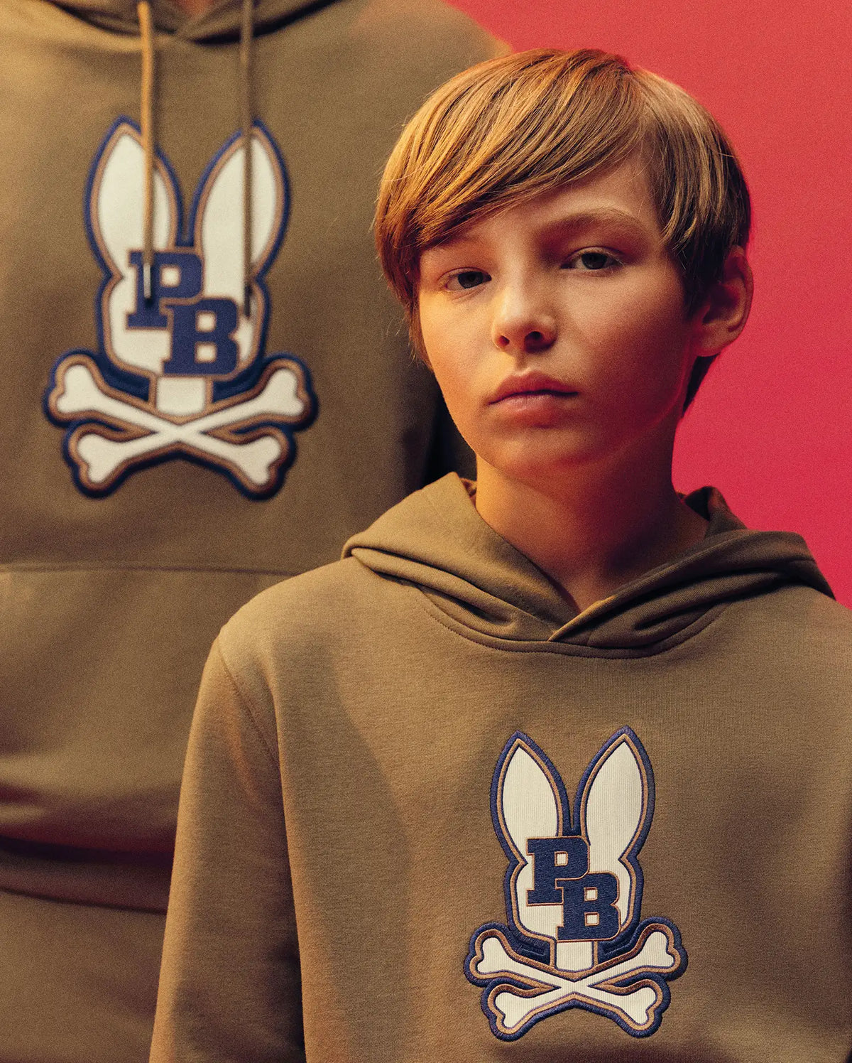 KIDS WADE CORD PATCH HOODIE - KT0500031