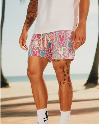 MENS CHUCK ALL OVER PRINT LIGHTWEIGHT SWIM TRUNK - MB1000003