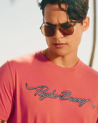 T-SHIRT CYRUS AVEC MOTIF LETTRÉ