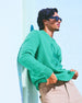 MENS SAXON COZY YARN CREW - MT0400074