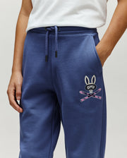 LE SWEAT INDIGO SKI BUNNY, ENFANT
