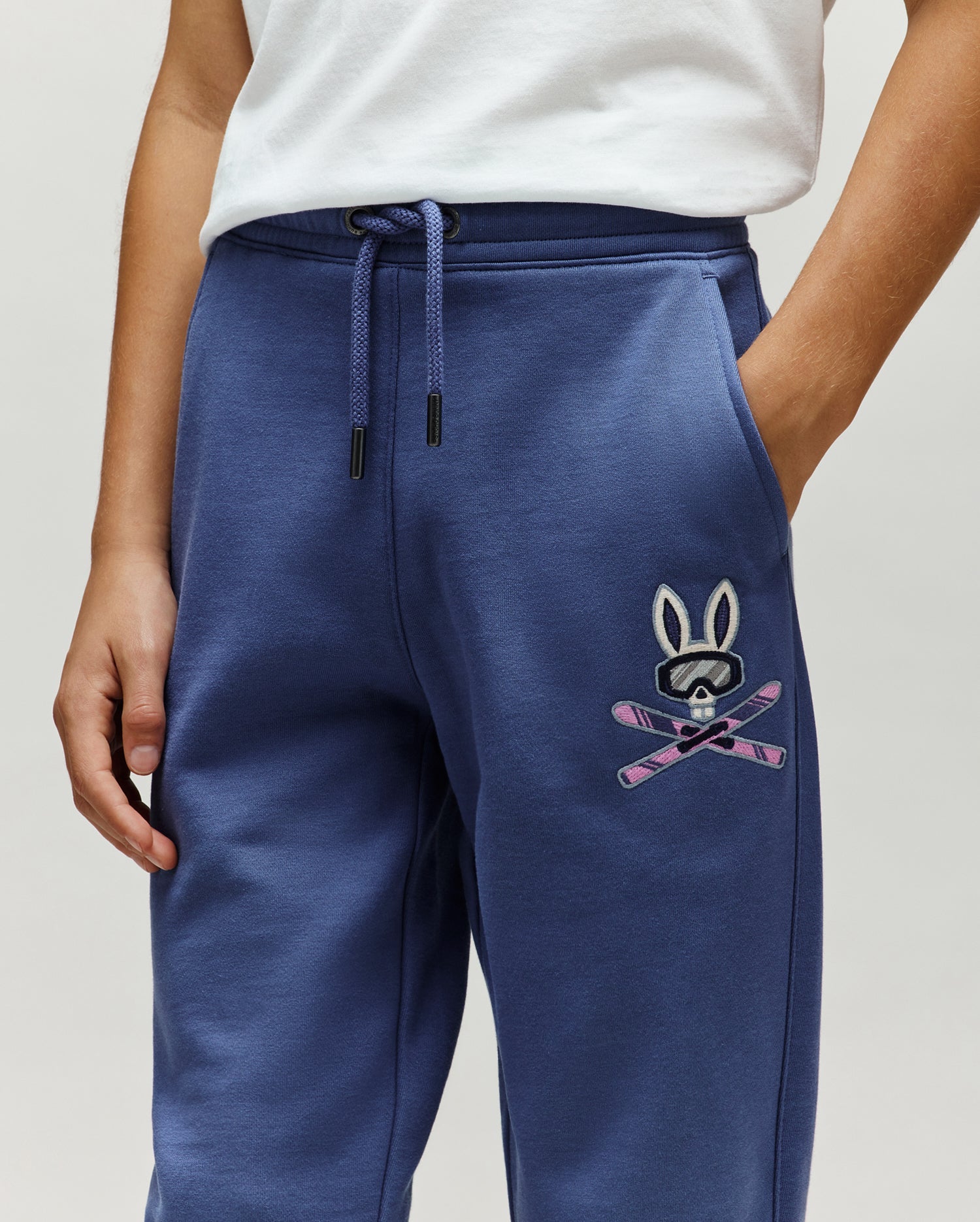 LE SWEAT INDIGO SKI BUNNY, ENFANT