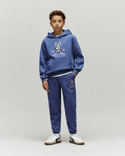 LE SWEAT INDIGO SKI BUNNY, ENFANT