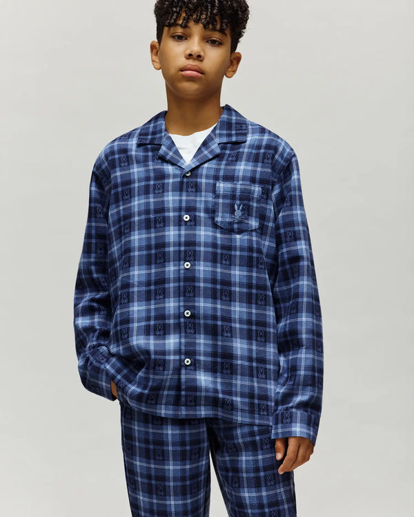 KIDS IVO FLANNEL PAJAMA SET - KO1400003