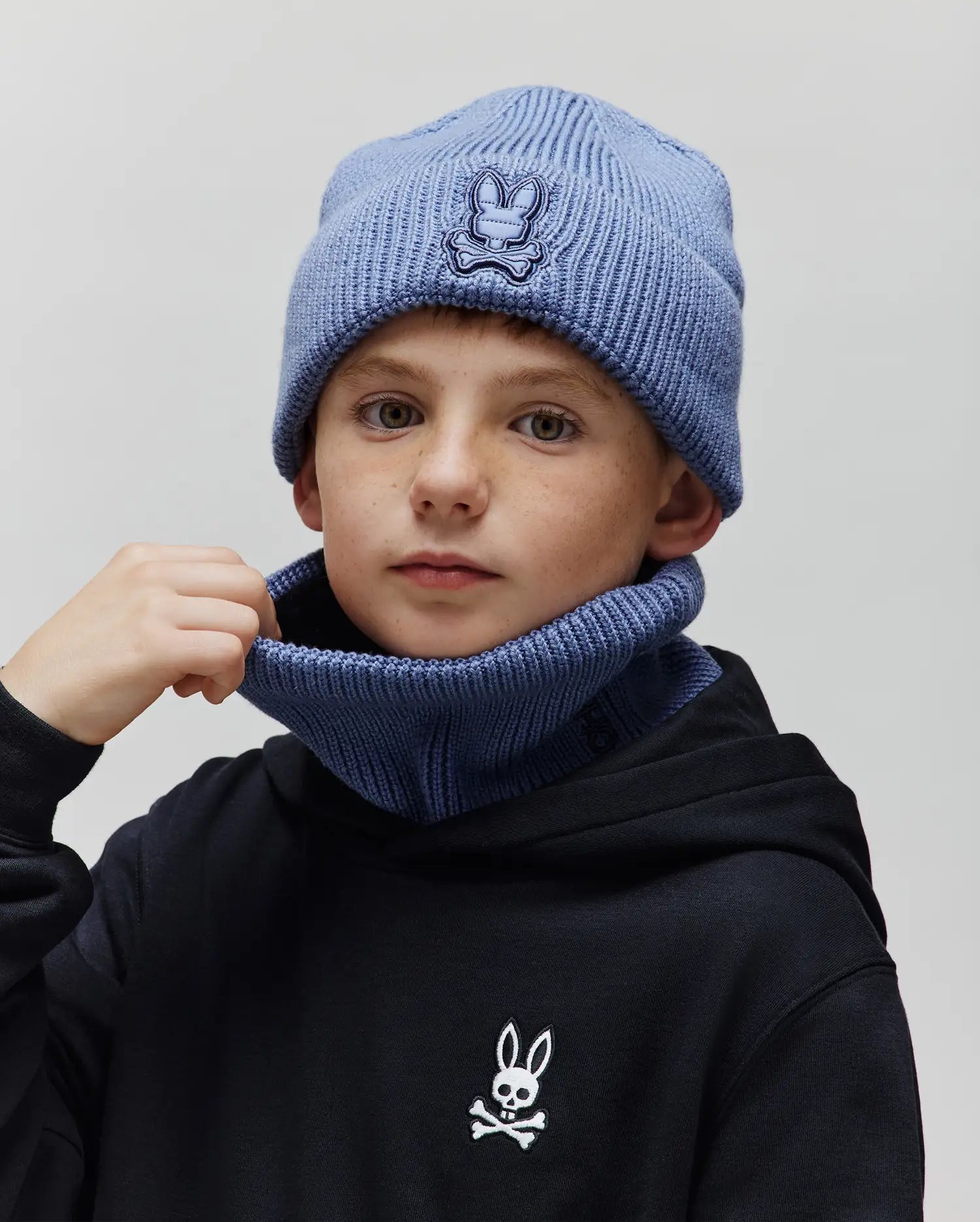 KIDS RIVEN BEANIE AND NECK WARMER - KO2500003