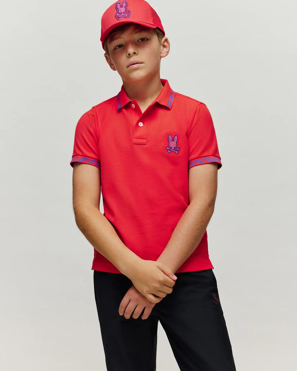 POLO EN PIQUÉ KENDRICK POUR ENFANT