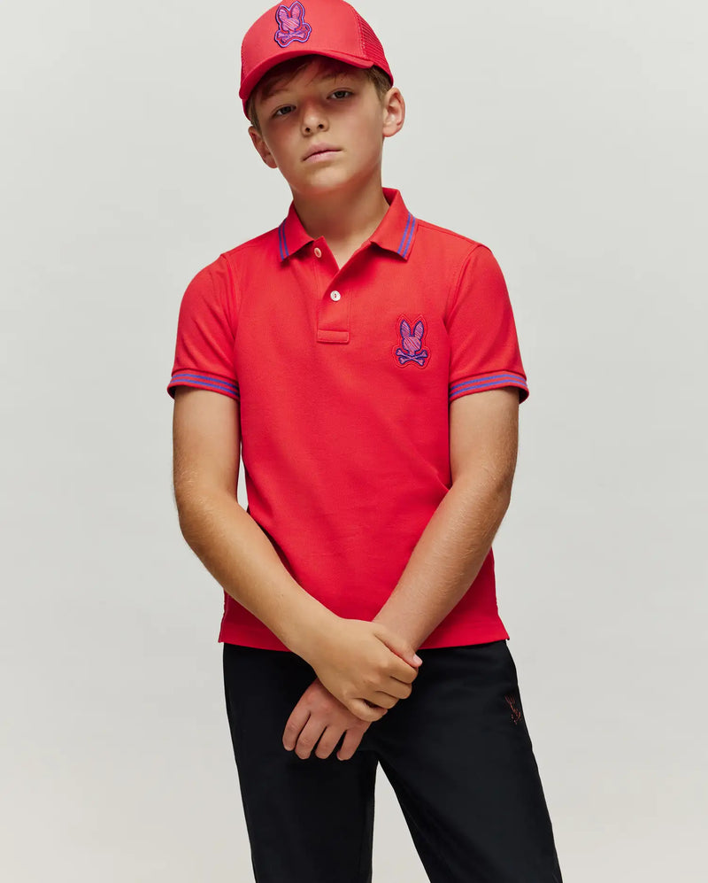 POLO EN PIQUÉ KENDRICK POUR ENFANT