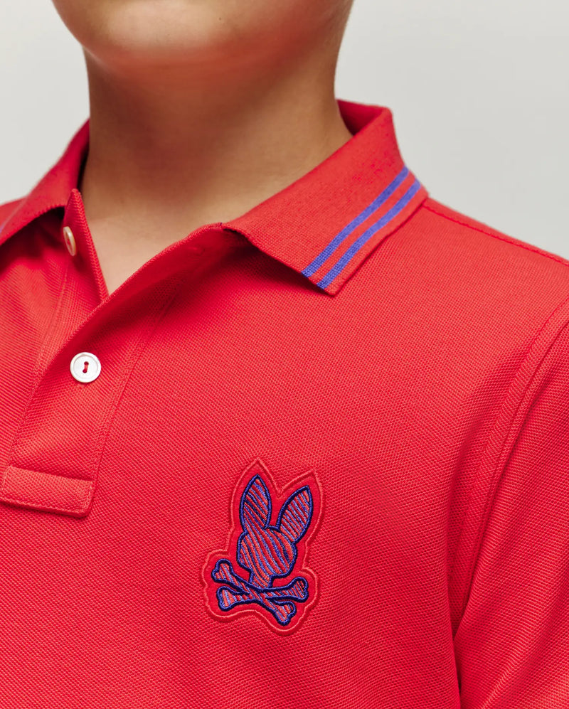 POLO EN PIQUÉ KENDRICK POUR ENFANT