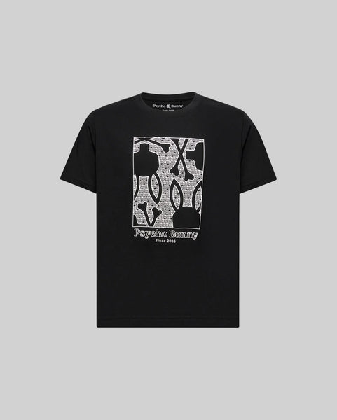 Binary01★Plush Track Line T-Shirt★Unisex KIDS GLENN GRAPHIC TEE - KT0200020 – Psycho Bunny Canada
