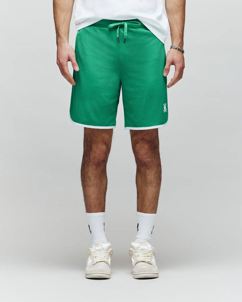 【新品】Mesh Zip Shorts (custard/green) L MUTED MESH SHORTS GREEN – mutedsociety