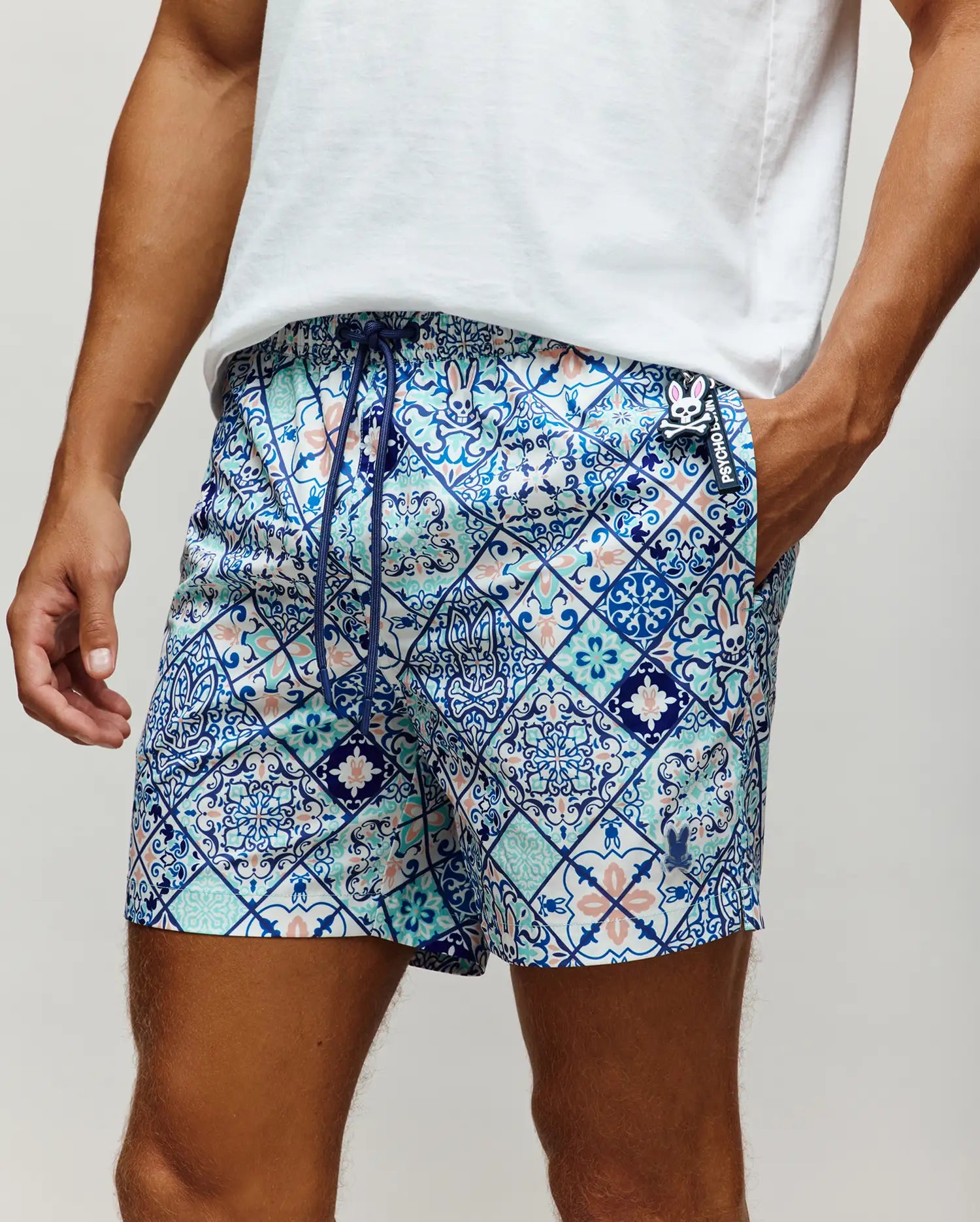 MENS NIVAR ALL OVER PRINT SWIM TRUNK - MB1000044