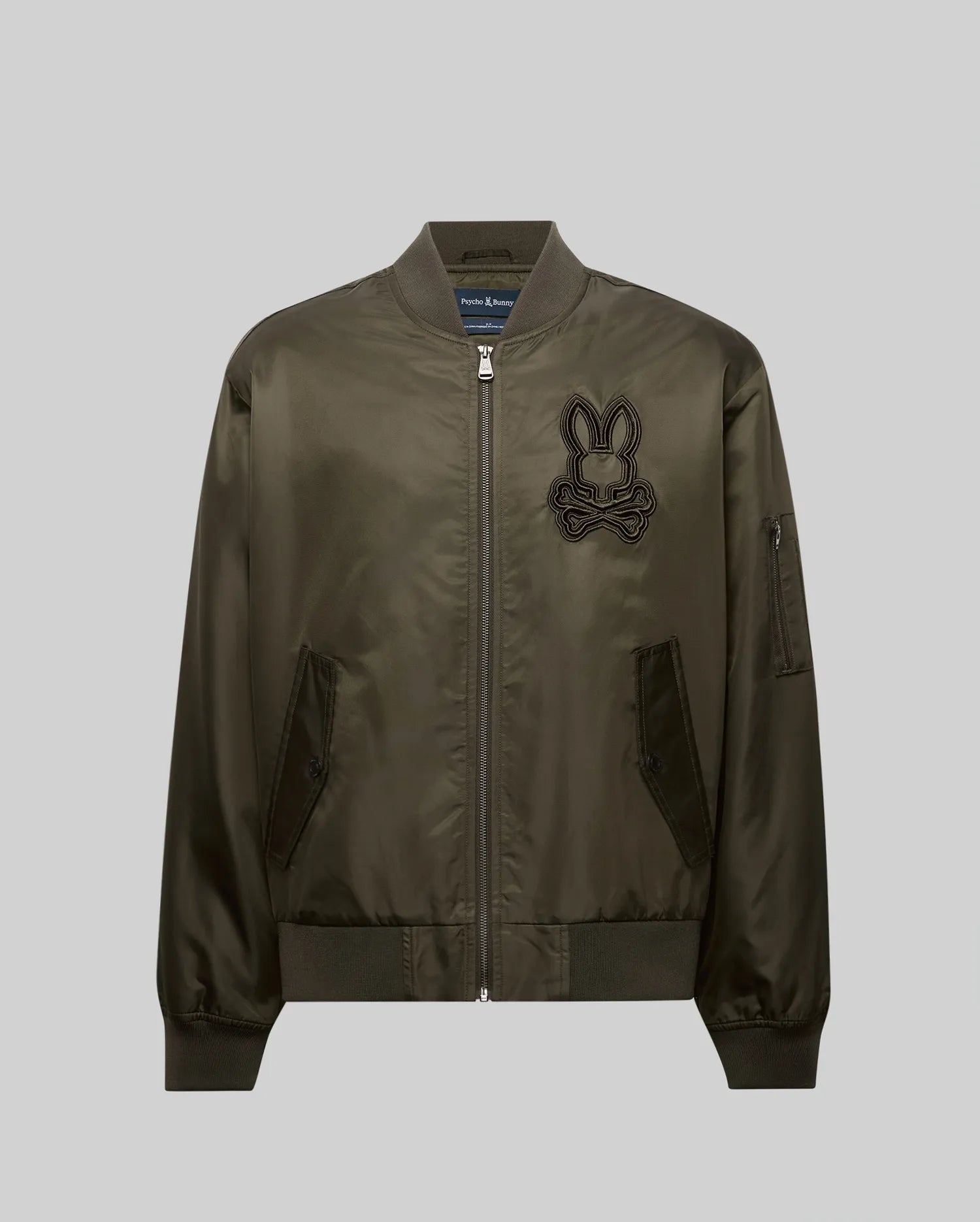 MENS DAVID OVERSIZED SATIN BOMBER - MO1100001