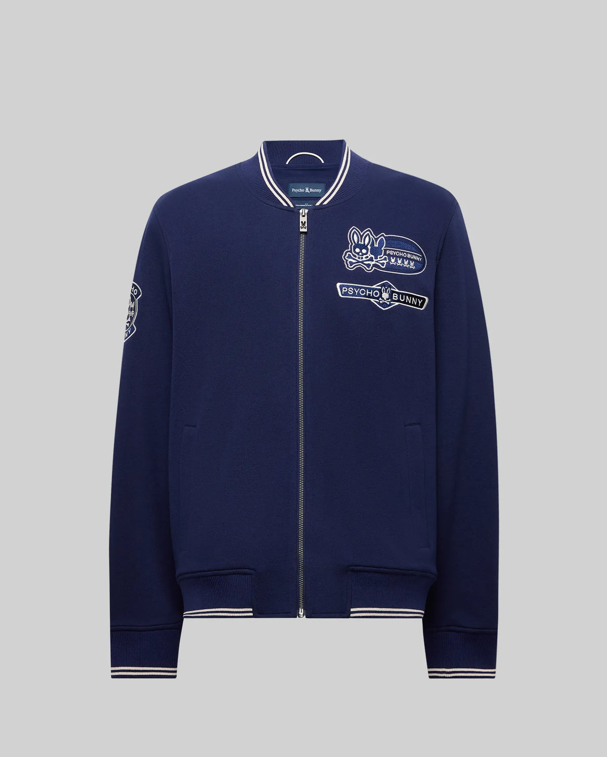 MENS DESMOND PIQUE KNIT BOMBER - MO1100018