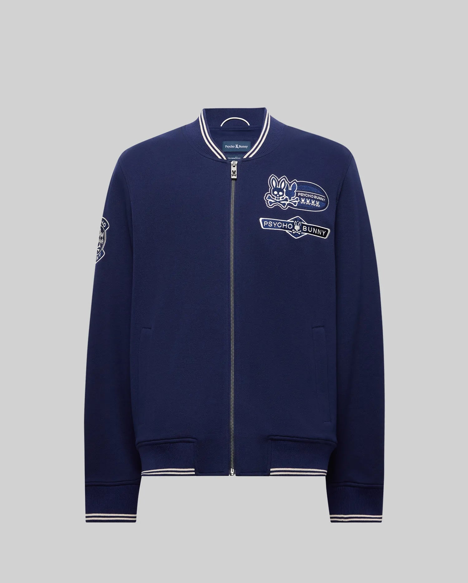 MENS DESMOND PIQUE KNIT BOMBER - MO1100018