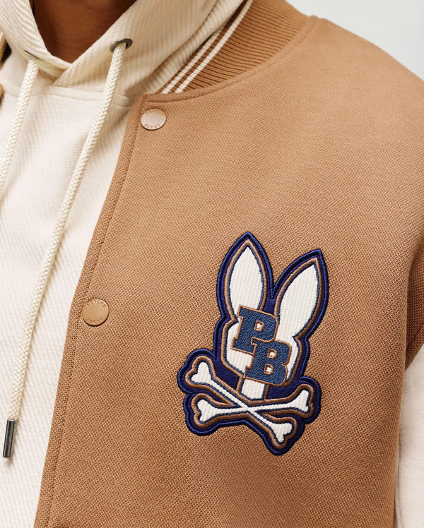 MENS WADE KNIT VARSITY BOMBER - MO1100020